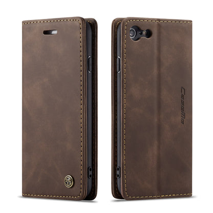 CASEME Luxury Antique iPhone 6 6s Leather Case Wallet