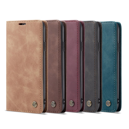 CASEME Luxury Antique iPhone Xs Max Leather Case Wallet