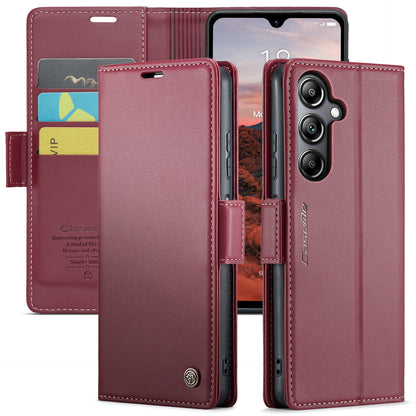 CASEME Butterfly Clasp Wallet Galaxy A05s Leather Case