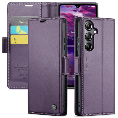 CASEME Butterfly Clasp Wallet Galaxy A05s Leather Case