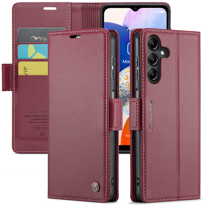 CASEME Butterfly Clasp Wallet Galaxy A15 Leather Case