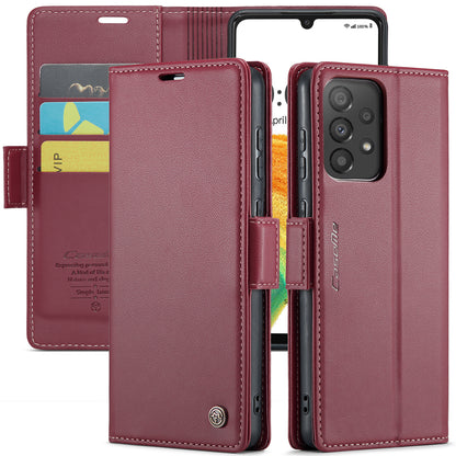 CASEME Butterfly Clasp Wallet Galaxy A33 Leather Case