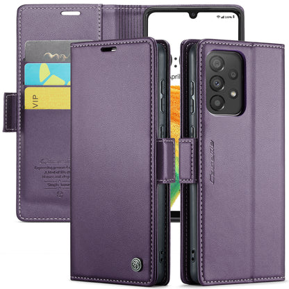 CASEME Butterfly Clasp Wallet Galaxy A33 Leather Case