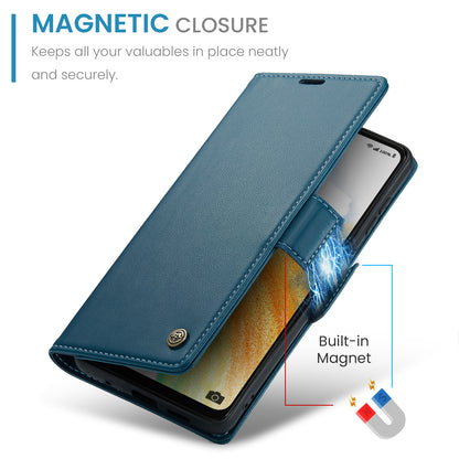 CASEME Butterfly Clasp Wallet Galaxy A33 Leather Case