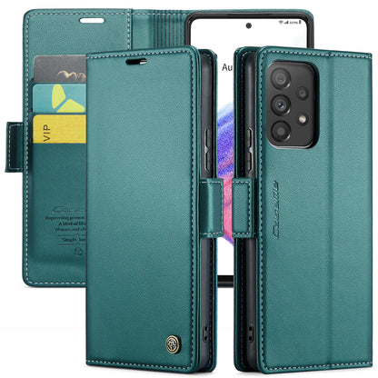 CASEME Butterfly Clasp Wallet Galaxy A53 Leather Case