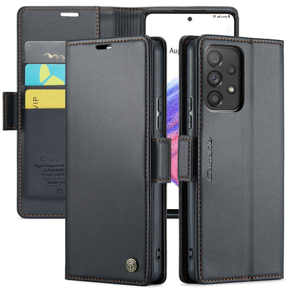 CASEME Butterfly Clasp Wallet Galaxy A53 Leather Case