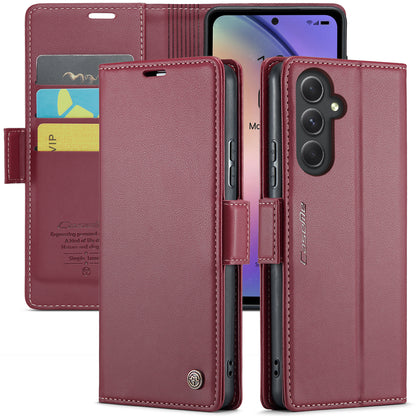 CASEME Butterfly Clasp Wallet Galaxy A54 Leather Case