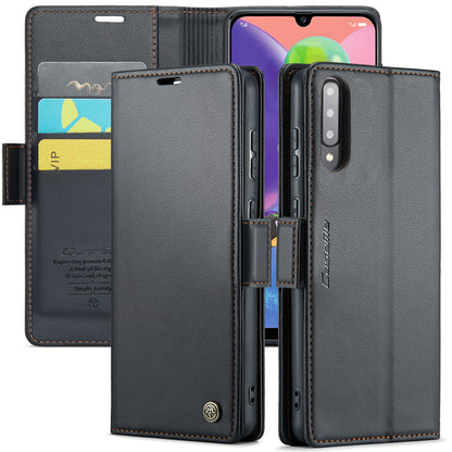 CASEME Butterfly Clasp Wallet Galaxy A70 Leather Case