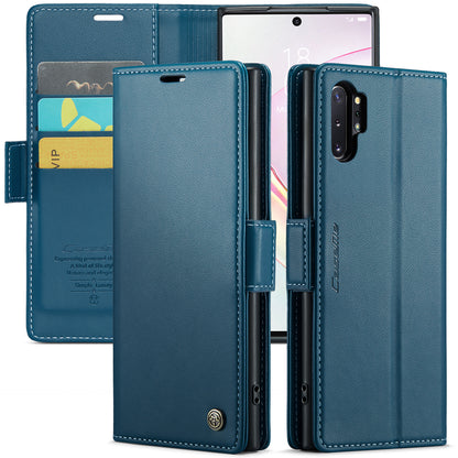 CASEME Butterfly Clasp Wallet Galaxy Note10+ Leather Case