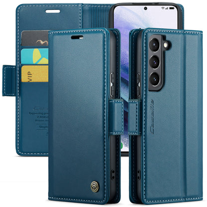 CASEME Butterfly Clasp Wallet Galaxy S21 Leather Case