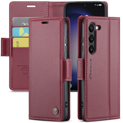 CASEME Butterfly Clasp Wallet Galaxy S23 Leather Case