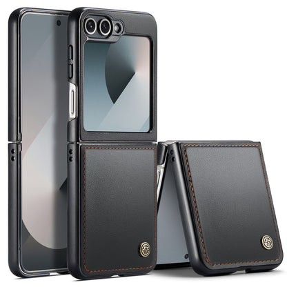 CASEME Butterfly Clasp Wallet Galaxy Z Flip6 Leather Case