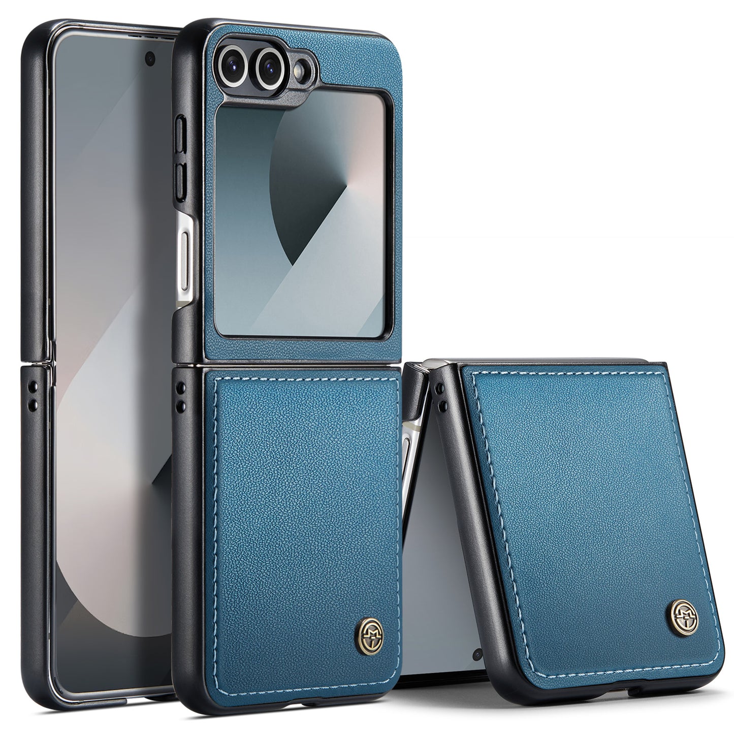 CASEME Butterfly Clasp Wallet Galaxy Z Flip6 Leather Case