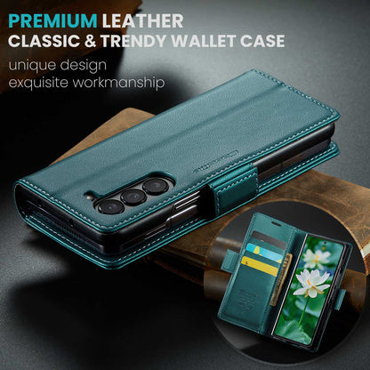 CASEME Butterfly Clasp Wallet Galaxy Z Fold6 Leather Case