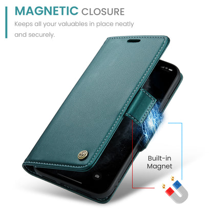 CASEME Butterfly Clasp Wallet iPhone 11 Pro Leather Case