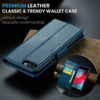 CASEME Butterfly Clasp Wallet iPhone 6 6s Plus Leather Case