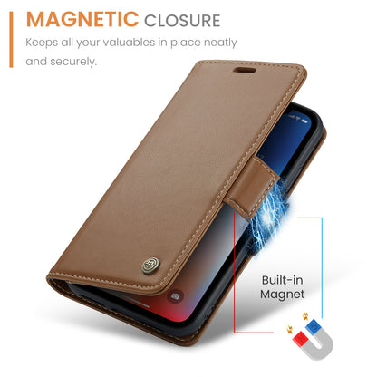 CASEME Butterfly Clasp Wallet iPhone Xs Max Leather Case