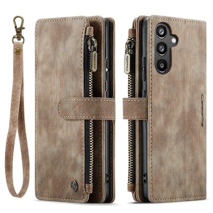 CASEME Multi-card Hand Strap Galaxy A34 Leather Case