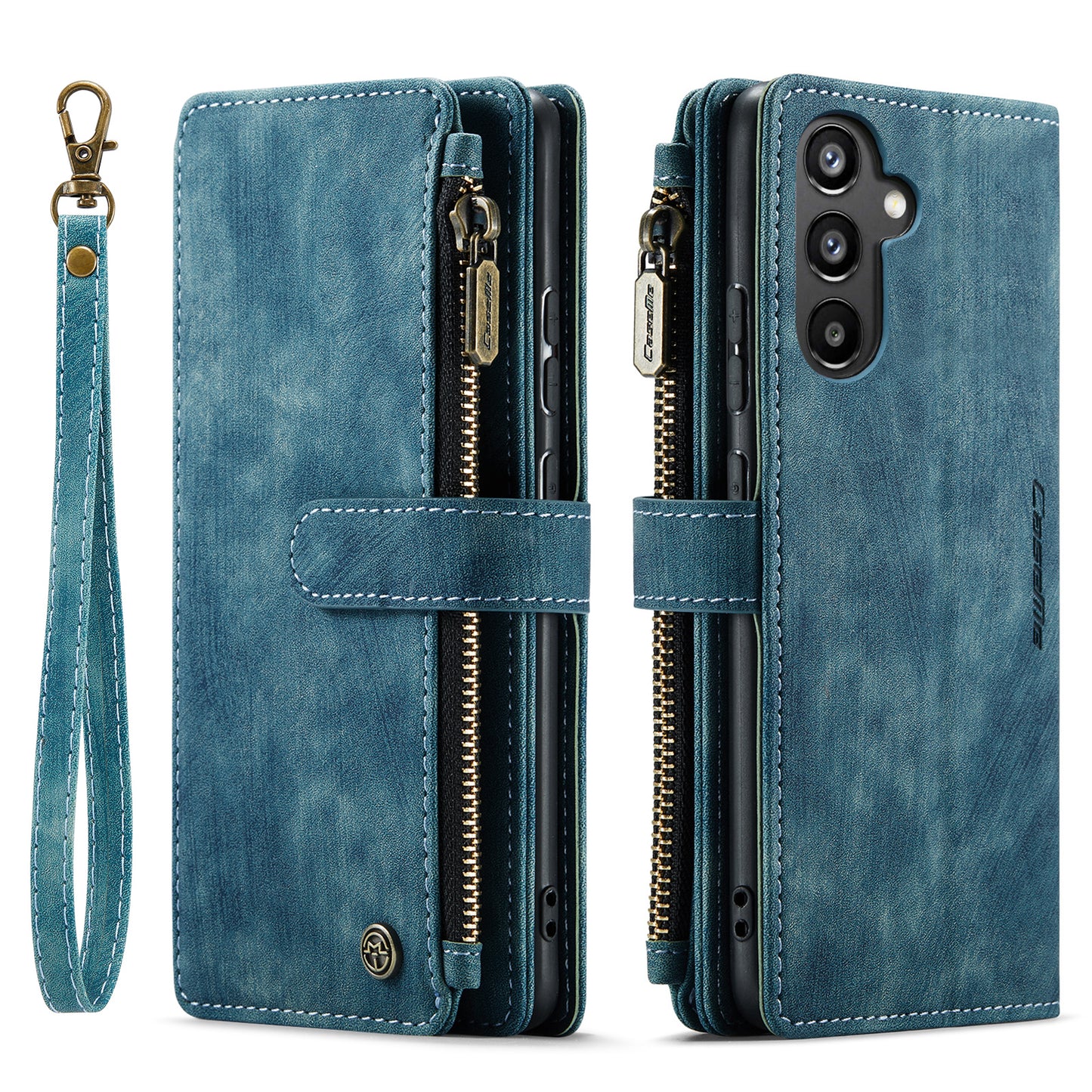 CASEME Multi-card Hand Strap Galaxy A34 Leather Case