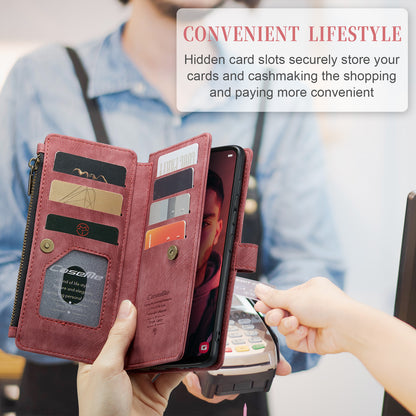 CASEME Multi-card Hand Strap Galaxy A34 Leather Case