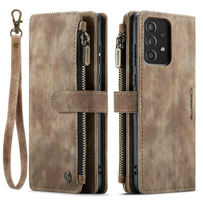 CASEME Multi-card Hand Strap Galaxy A52s Leather Case