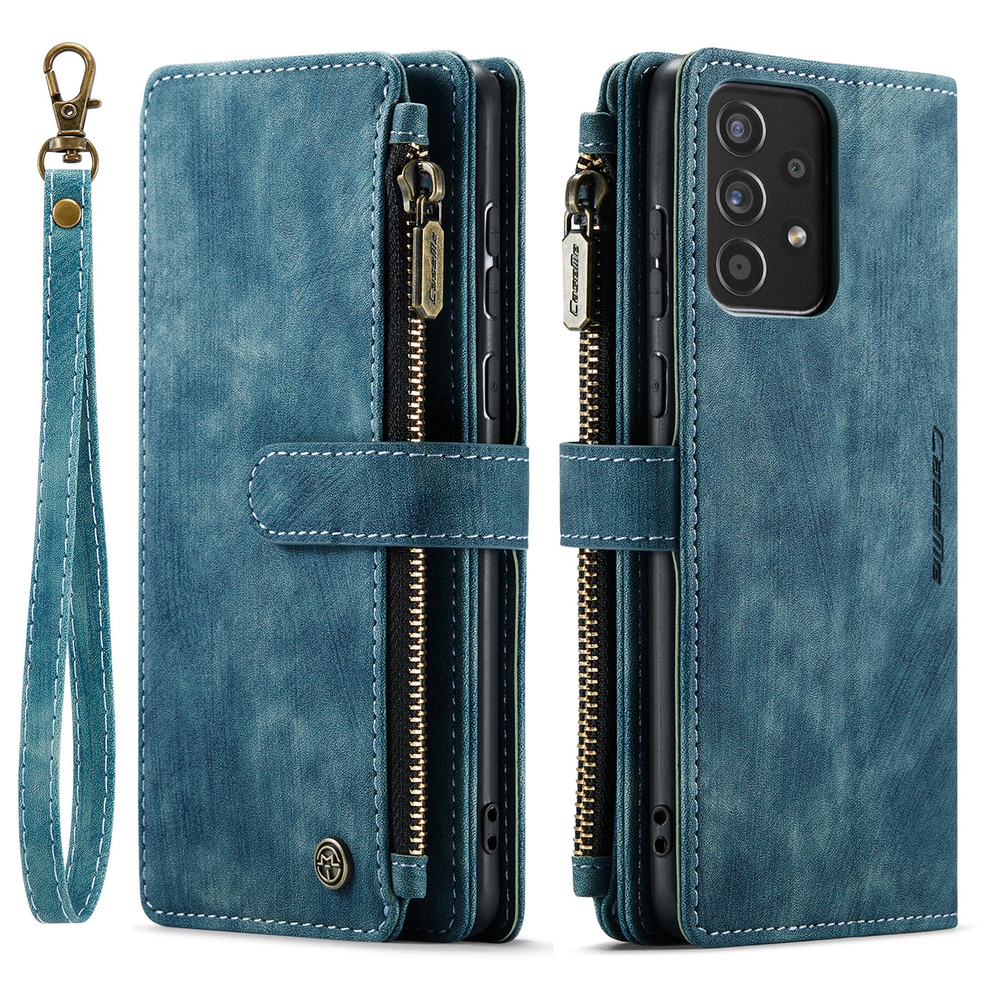 CASEME Multi-card Hand Strap Galaxy A52s Leather Case