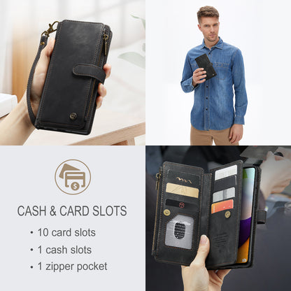 CASEME Multi-card Hand Strap Galaxy A52s Leather Case