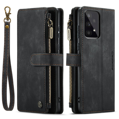 CASEME Multi-card Hand Strap Galaxy A53 Leather Case