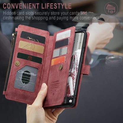 CASEME Multi-card Hand Strap Galaxy A53 Leather Case