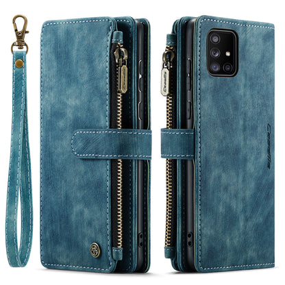 CASEME Multi-card Hand Strap Galaxy A71 Leather Case