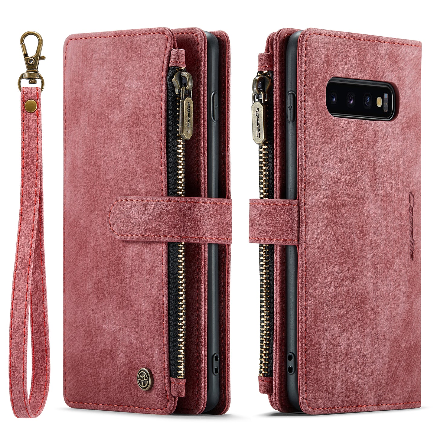 CASEME Multi-card Hand Strap Galaxy A52s Leather Case