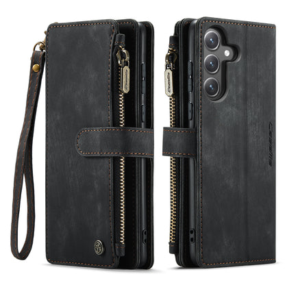 CASEME Multi-card Hand Strap Galaxy S23 FE Leather Case