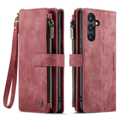 CASEME Multi-card Hand Strap Galaxy S24 FE Leather Case