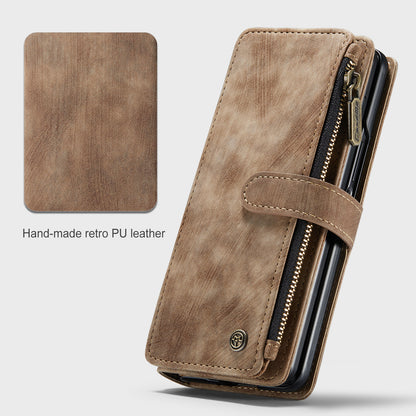 CASEME Multi-card Hand Strap Galaxy Z Fold3 Leather Case