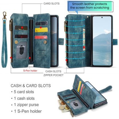 CASEME Multi-card Hand Strap Galaxy Z Fold6 Leather Case