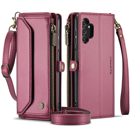 CASEME 3-in-1 Bag Crossbody Galaxy A13 Leather Case