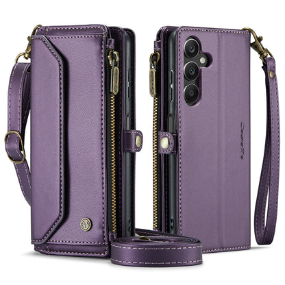 CASEME 3-in-1 Bag Crossbody Galaxy A15 Leather Case