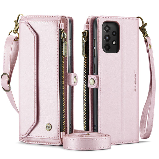 CASEME 3-in-1 Bag Crossbody Galaxy A33 Leather Case