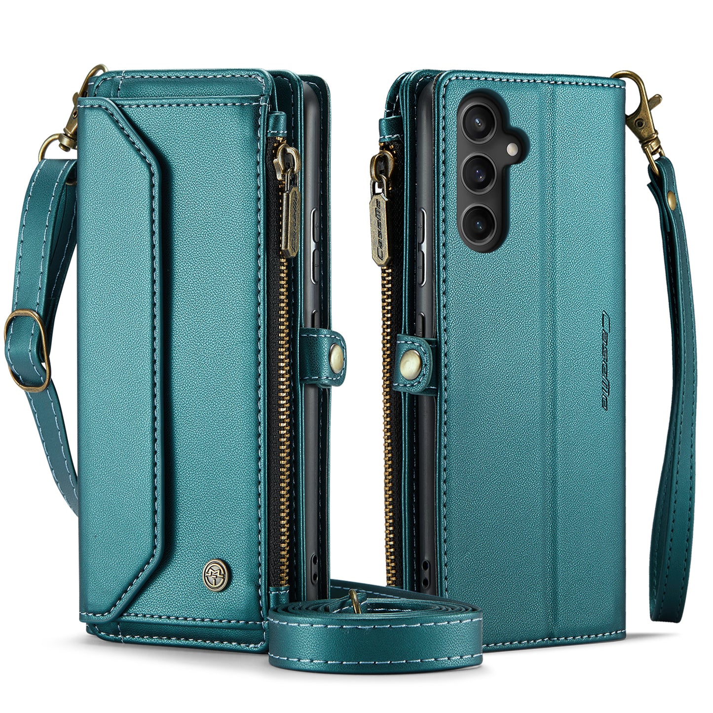 CASEME 3-in-1 Bag Crossbody Galaxy A34 Leather Case