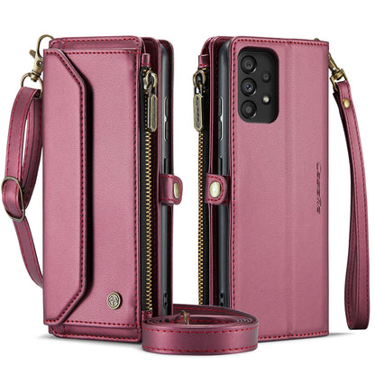 CASEME 3-in-1 Bag Crossbody Galaxy A52s Leather Case