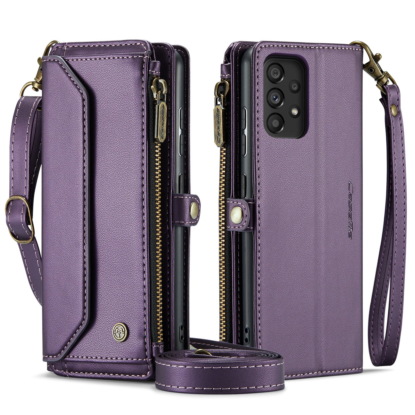 CASEME 3-in-1 Bag Crossbody Galaxy A52s Leather Case