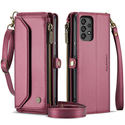 CASEME 3-in-1 Bag Crossbody Galaxy A53 Leather Case