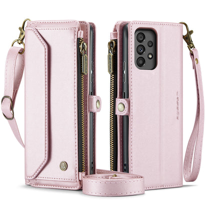 CASEME 3-in-1 Bag Crossbody Galaxy A53 Leather Case