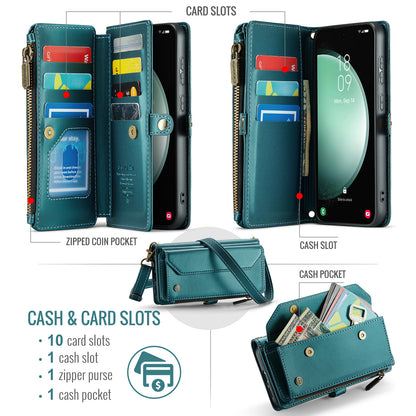 CASEME 3-in-1 Bag Crossbody Galaxy S23 FE Leather Case