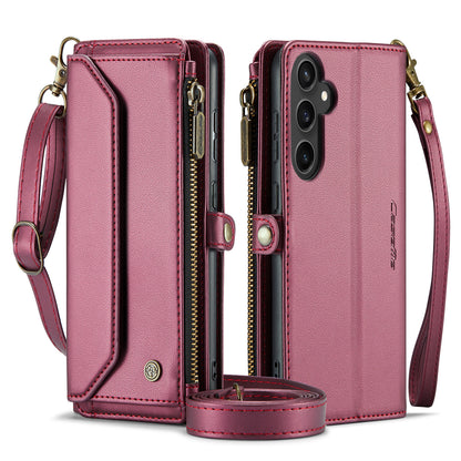 CASEME 3-in-1 Bag Crossbody Galaxy S23 FE Leather Case