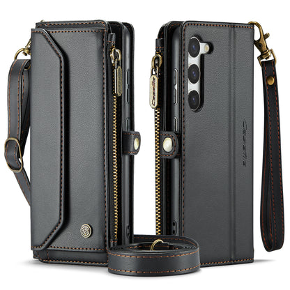 CASEME 3-in-1 Bag Crossbody Galaxy S23+ Leather Case