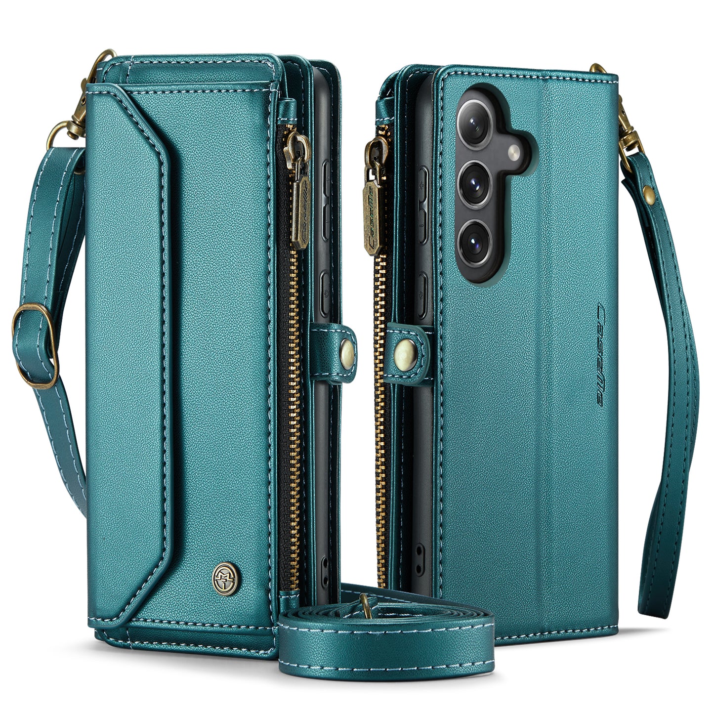 CASEME 3-in-1 Bag Crossbody Galaxy S24 FE Leather Case