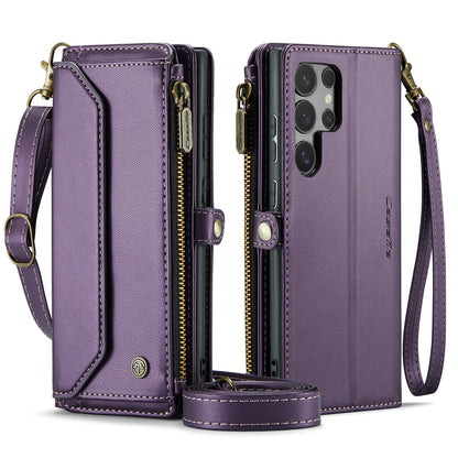 CASEME 3-in-1 Bag Crossbody Galaxy S24 Ultra Leather Case