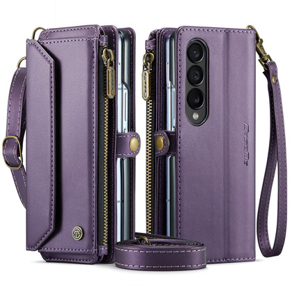 CASEME 3-in-1 Bag Crossbody Galaxy Z Fold4 Leather Case