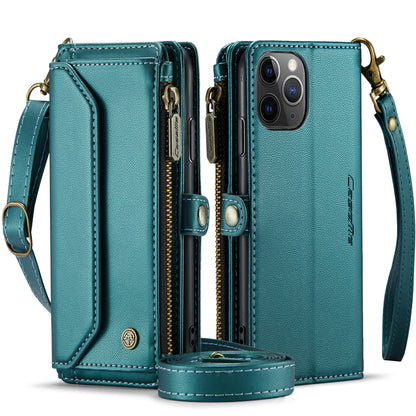 CASEME 3-in-1 Bag Crossbody iPhone 11 Pro Leather Case